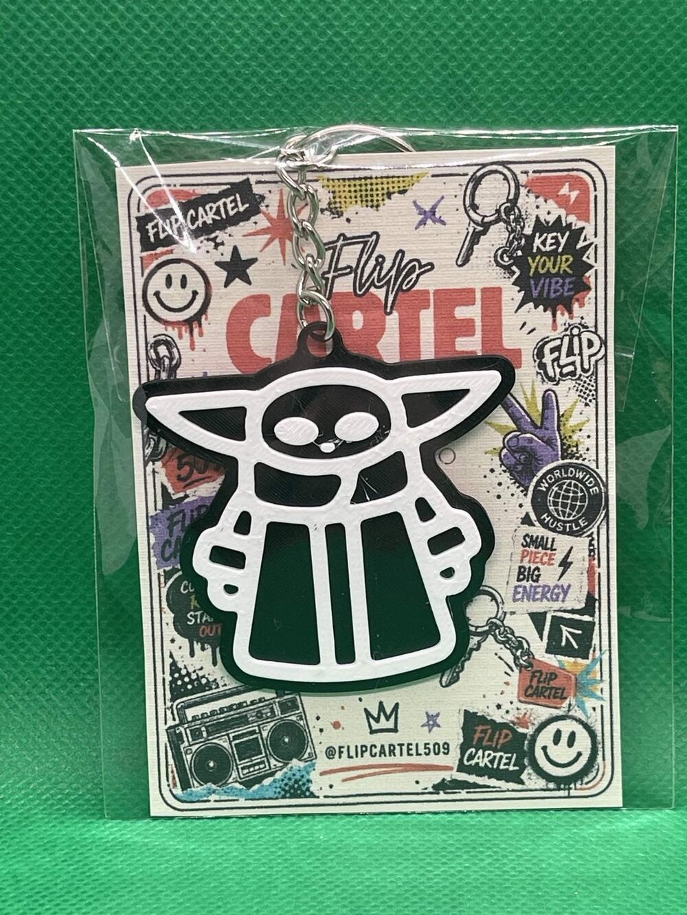 STAR WARS GROGU Keychain solid collectible